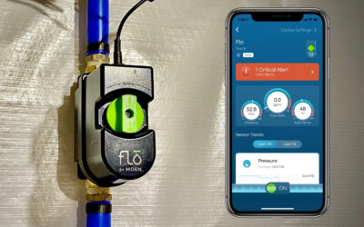 Stop Leaks Automatically From Your Phone With The Flo by Moen Smart Water Shutoff…
